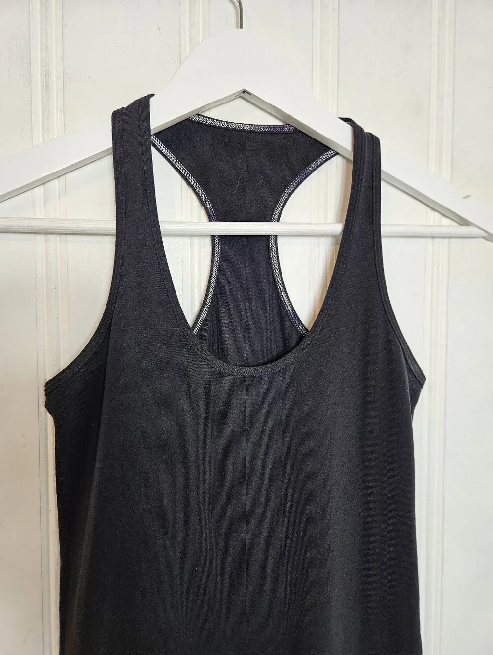 Lululemon Cool Racerback Tank Size 2 Slim Fit Yoga Training Black